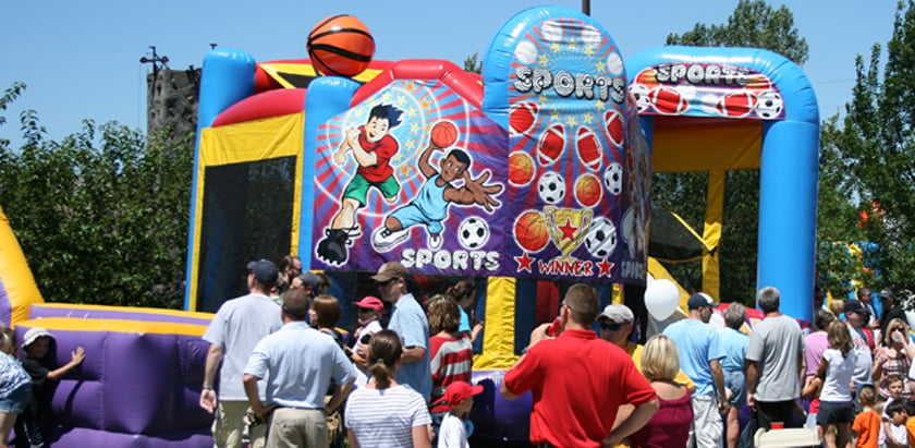 Sports Games - Michigan Inflatable Rental - Funny Business Agency