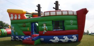 Michigan Inflatable Rentals - Pirate Ship - Funny Business Agency