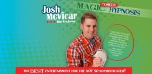 Book Josh McVicar - Hire Josh McVicar