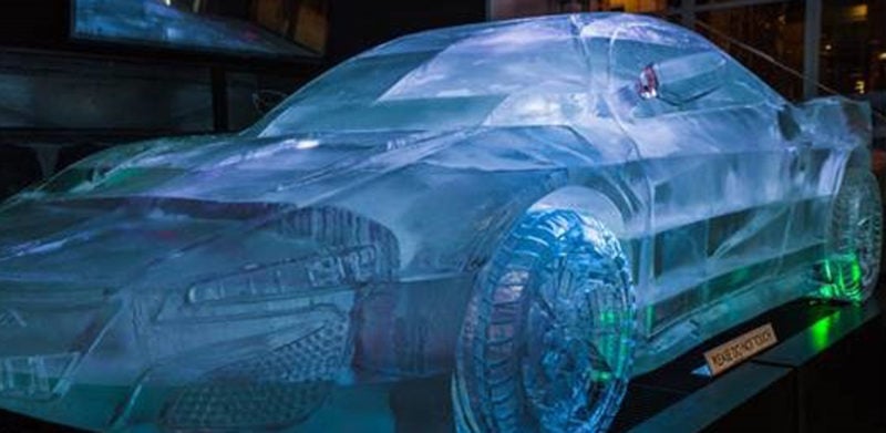 Car Ice Sculpture