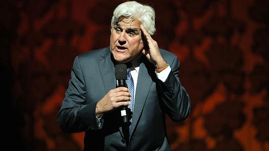 Hire A Celebrity Comedian - Jay Leno - Funny Business Agency