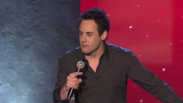 Orny Adams on stage performing