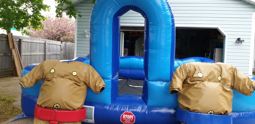 Sumo Suits Inflatable Company Picnic