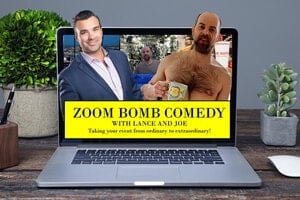 Zoom Bomb Comedy - Virtual Comedy - Funny Business Agency