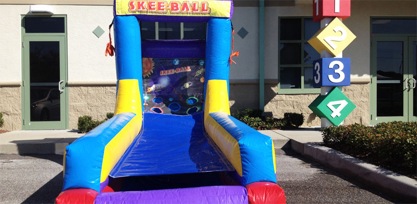 Inflatable Skee Ball