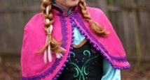 Anna, Sister from Frozen Roving Character