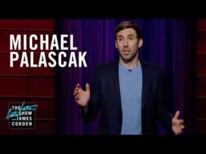 Comedian Michael Palascak on The Late Late Show James Corden