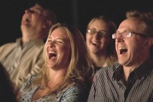 Laughing Audience - Comedy Show - Funny Business Agency