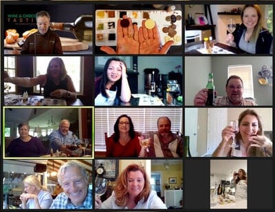 Virtual Company Holiday Party - Chocolate Tasting - Funny Business Agency