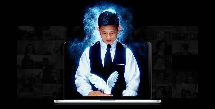 Daniel Chan - Virtual Magician Banner - Funny Business Agency