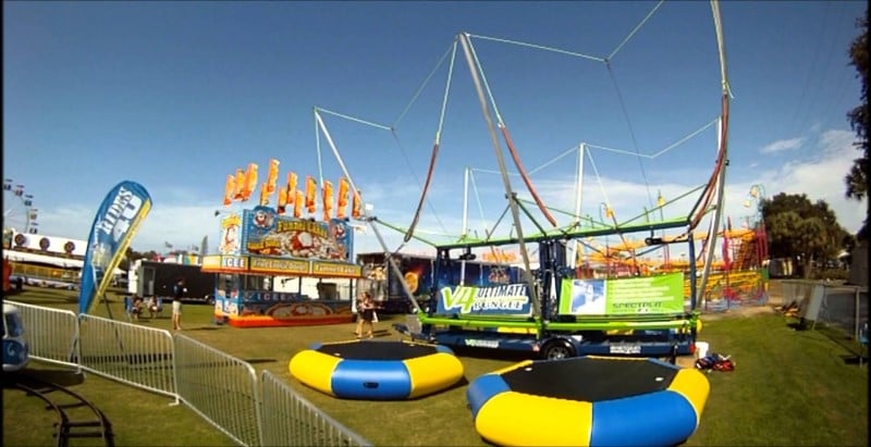 V4 Bungee Trampoline - Michigan Carnival Rentals - Funny Business Agency