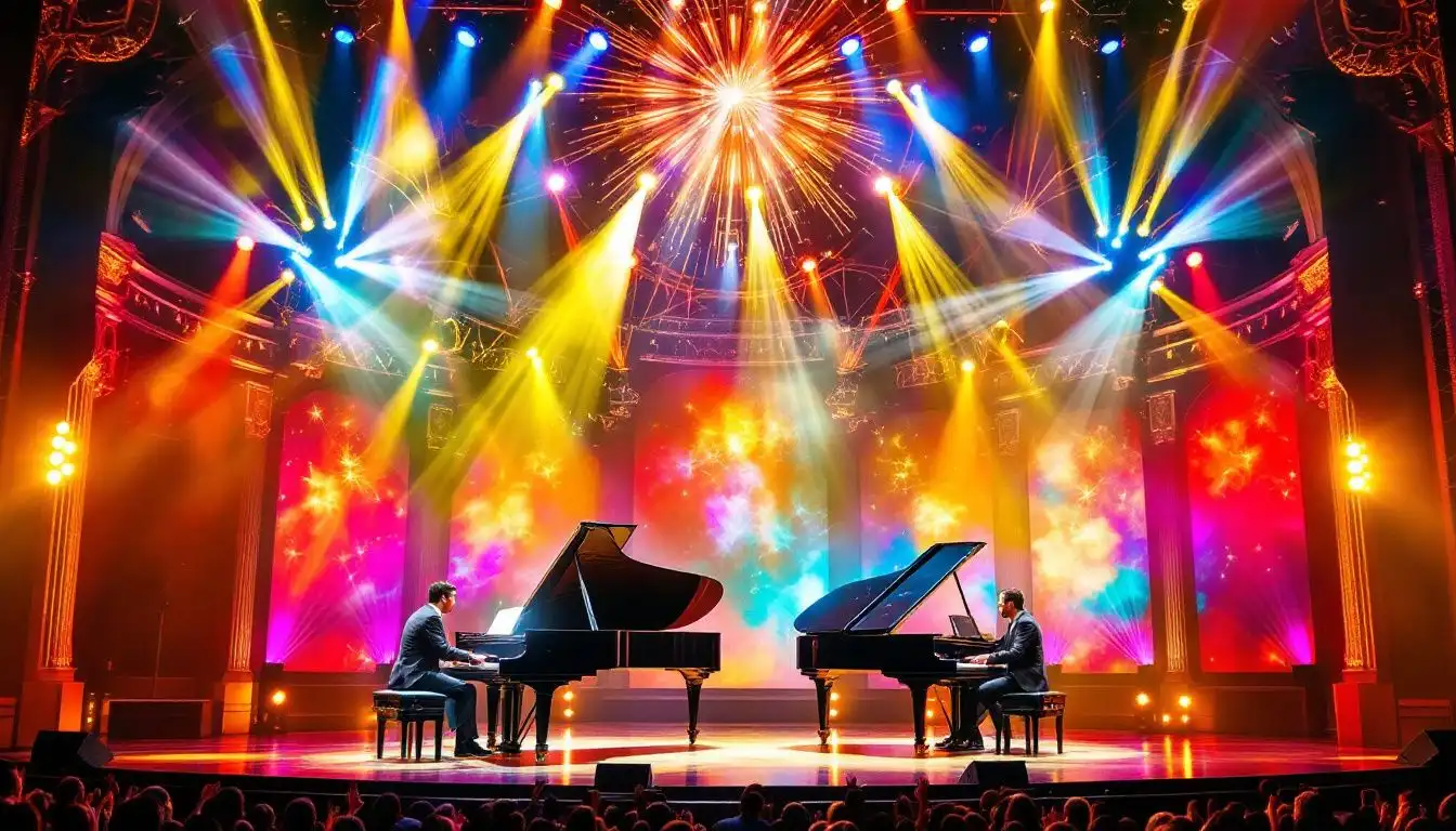A variety of events featuring dueling pianos entertainment.