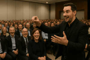 Magician at a Conference | Funny Business Agency
